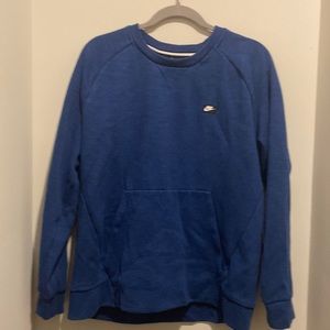 Blue Nike Crewneck Mens